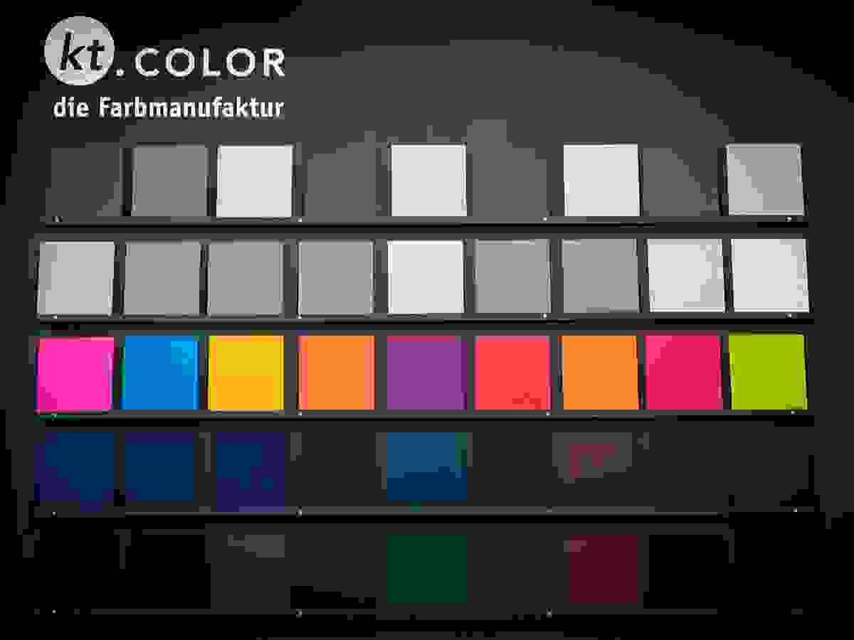 Farbpalette an hochwertigen ktColor Farben